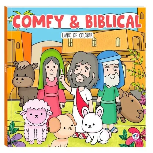 Livro Infantil Para Colorir Historias Bíblicas 48 Páginas Atacado para Revenda