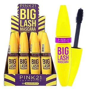 Pink 21 - Mascara de Cilios Big Prova Dagua CS2160 - 24 und Atacado para Revenda
