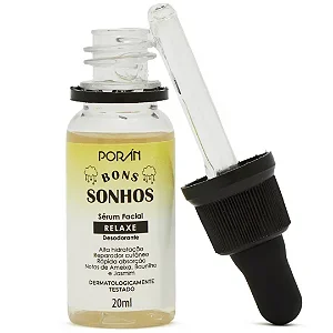 Sérum Facial Bons Sonhos Porán Relaxe PR332 Atacado para Revenda
