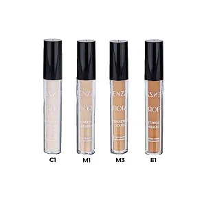 Kit 04 Unidades Corretivo Líquido Matte Fiore Fenzza CL51 Atacado para Revenda