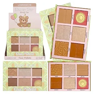 Labranche - Paleta Blush Iluminador Contorno LA1109 - 12 Und Atacado para Revenda