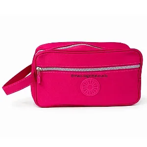 Estojo Necessaire com Bolso Frontal 27 x 16cm Cor Aleatória - Unidade N765XD Atacado para Revenda