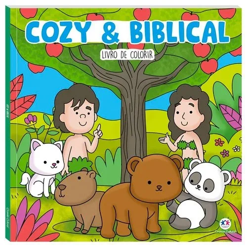 Livro Infantil Para Colorir Passagens Bíblicas 48 Páginas Atacado para Revenda