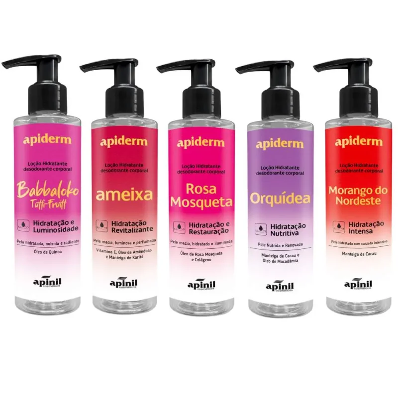 Loção Hidratante Apiderm 180g Apinil Atacado para Revenda