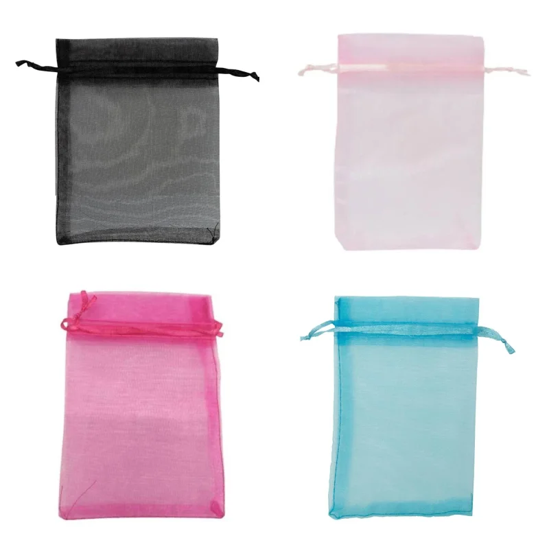 Saquinho de Organza M - Pacote com 10 unidades Atacado para Revenda